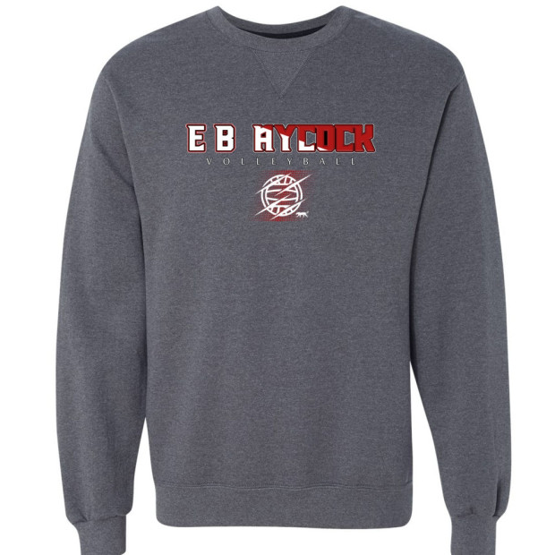 EB Aycock Volleyball Crewneck Sweatshirt EB Aycock Volleyball Crewneck Sweatshirt