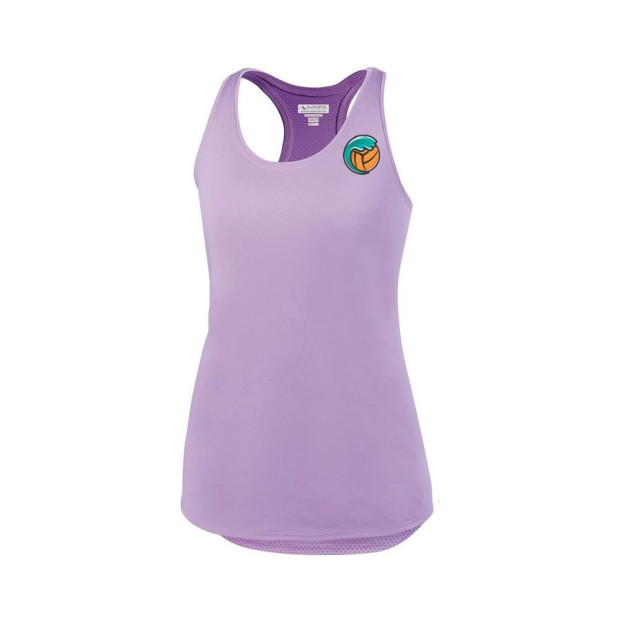 Carolina East Beach Volleyball | Women's Sojourner Tank | Ball Logo, Shoulder Print