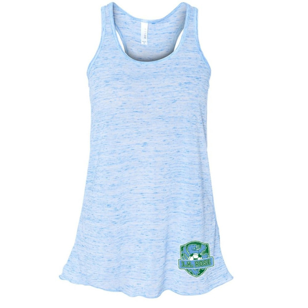 JH Rose Soccer Flowy Tank Top | Marble Blue