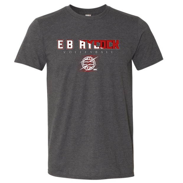 E. B. Aycock Volleyball Cotton Tee | Multiple Colors
