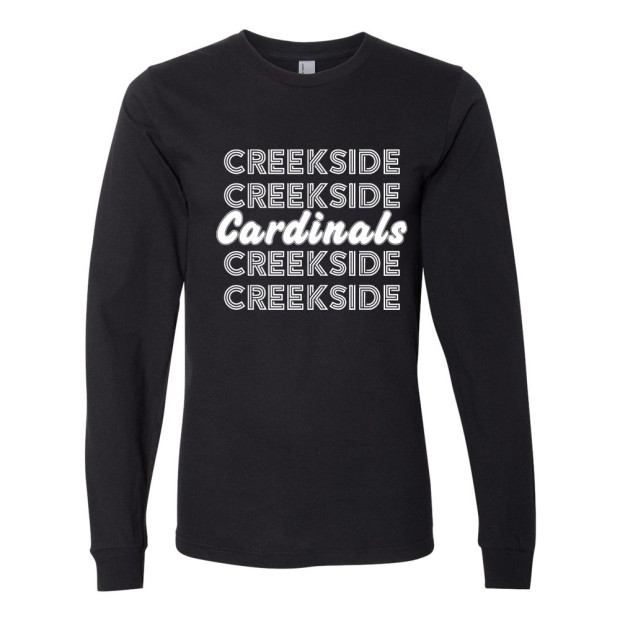 Creekside | Long-Sleeve Cotton Tee | Stack Design Creekside | Long-Sleeve Cotton Tee | Stack Design