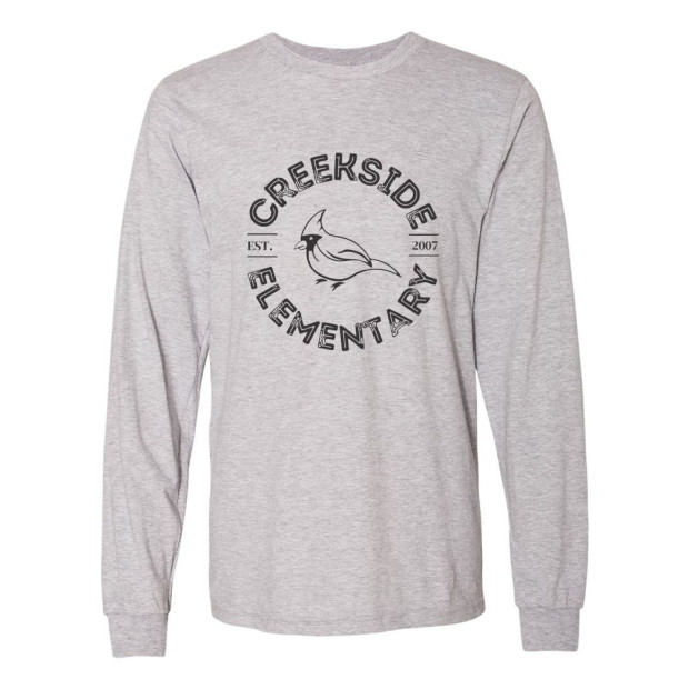 Creekside | Long-Sleeve Cotton Tee | Circle Design Creekside | Long-Sleeve Cotton Tee | Circle Design