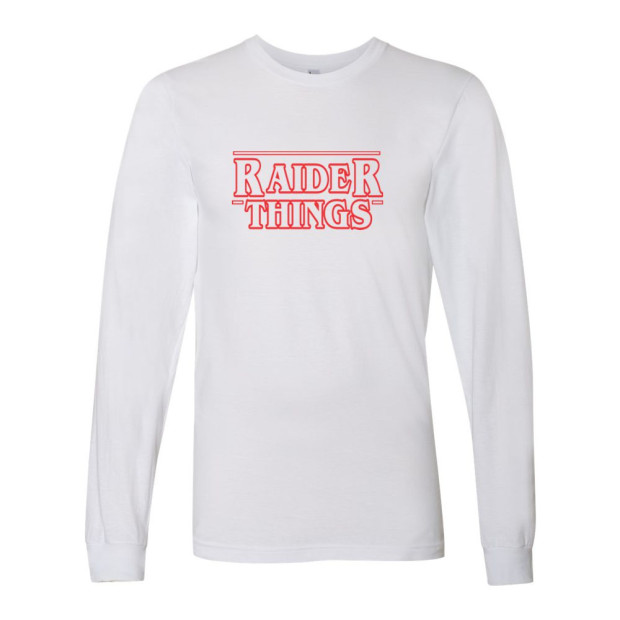 AG Cox Middle | Long-Sleeve Cotton Tee | Raider Things Design
