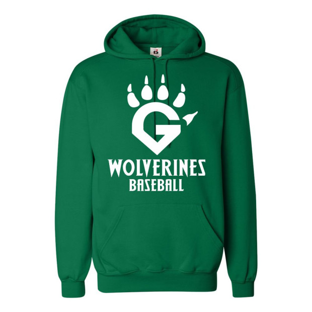 Greenville Wolverines | Fleece Performance Hoodie | Claw Logo Greenville Wolverines | Fleece Performance Hoodie | Claw Logo