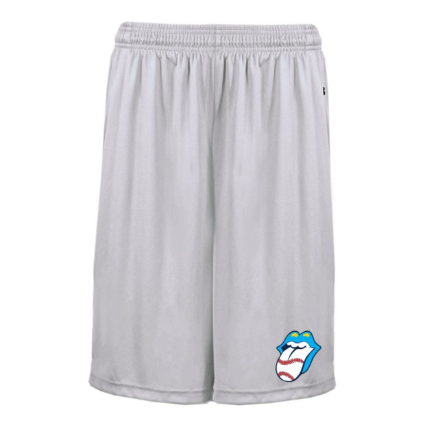 C&C Baseball Performance Shorts | Rolling Stones Logo