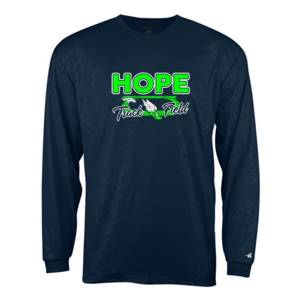 Hope Track & Field Long-Sleeve Torpedo Performance Tee Hope Track & Field Long-Sleeve Torpedo Performance Tee