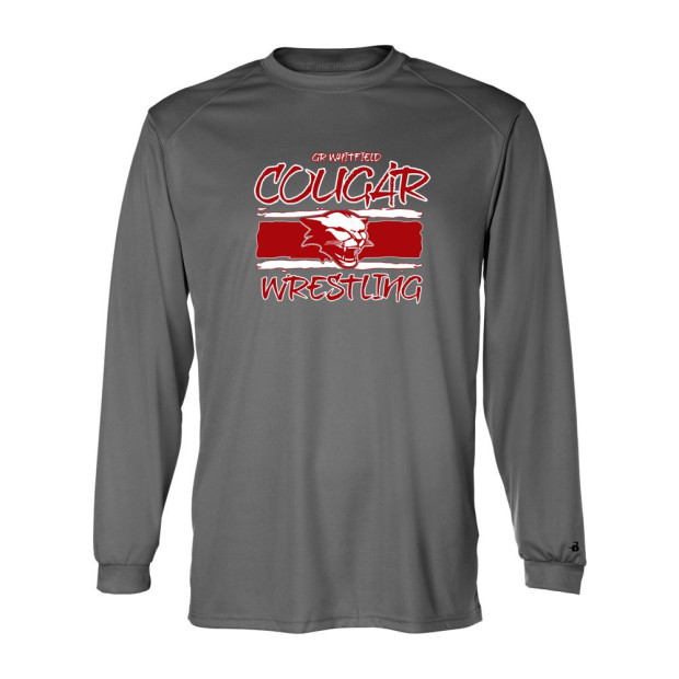 GR Whitfield Wrestling | Long-Sleeve Performance T-Shirt 
