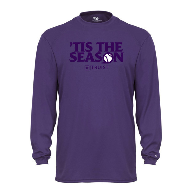 Truist Baseball | Tis the Season | Long-Sleeve Performance T-Shirt