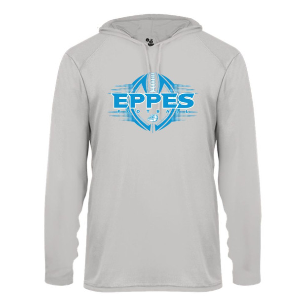 Eppes Football | Hooded Performance T-Shirt | Multiple Colors