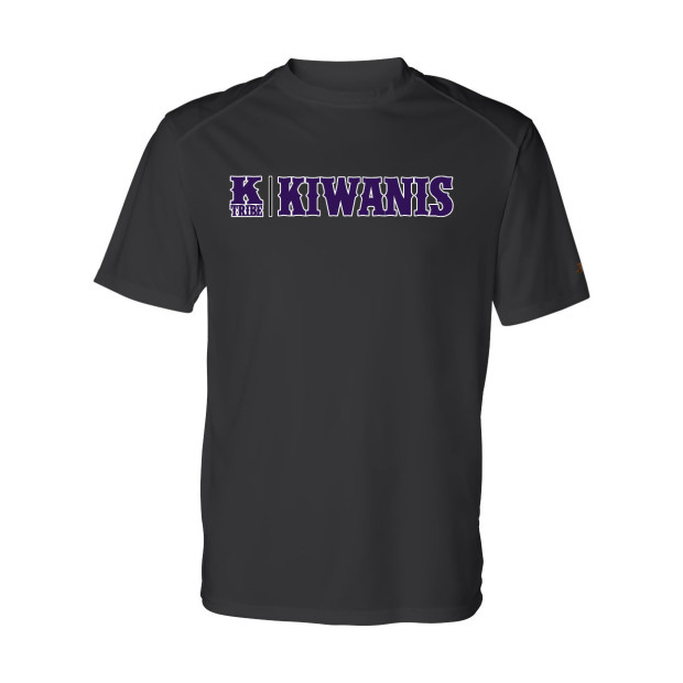 Kiwanis | Word Block | Performance Tee Kiwanis | Word Block | Performance Tee