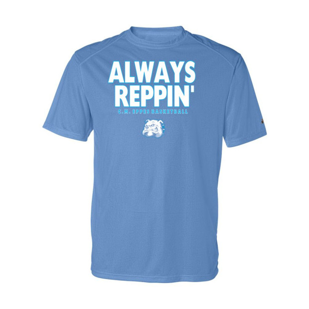 CM Eppes Basketball | Always Reppin' | Short-Sleeve Performance Tee