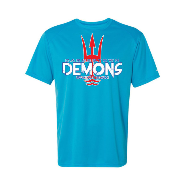 Darnestown Swim Team | Block Logo | Neon Performance T-Shirts