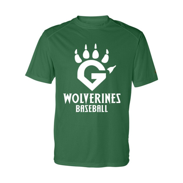 Greenville Wolverines | Performance Tee | Claw Logo Greenville Wolverines | Performance Tee | Claw Logo