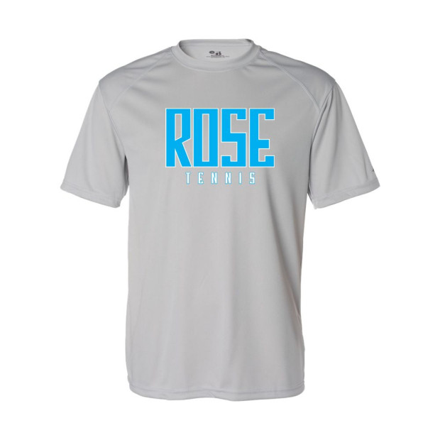 JH Rose Tennis | Word Logo | Short-Sleeve Performance Tee | Multiple Colors