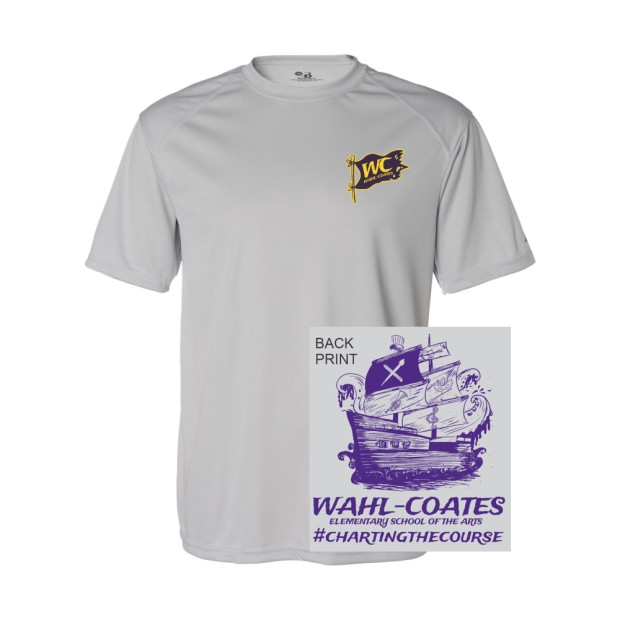 Wahl-Coates | Front/Back Charting the Course | Performance Tee | Multiple Colors
