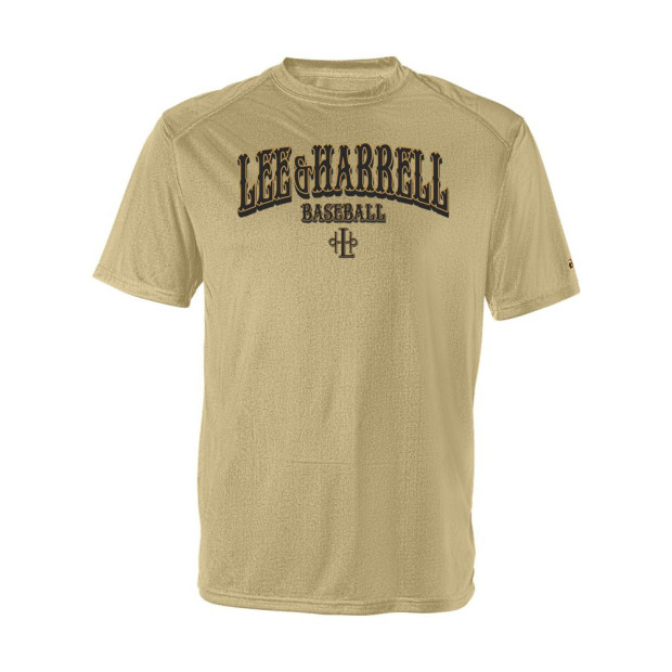 Lee & Harrell Baseball | Word Arch Logo | Short-Sleeve Performance Tee Lee & Harrell Baseball | Word Arch Logo | Short-Sleeve Performance Tee