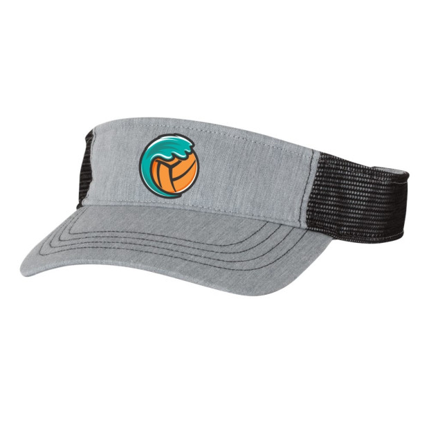 Carolina East Beach Volleyball Trucker Visor | Ball Logo Carolina East Beach Volleyball Trucker Visor | Ball Logo