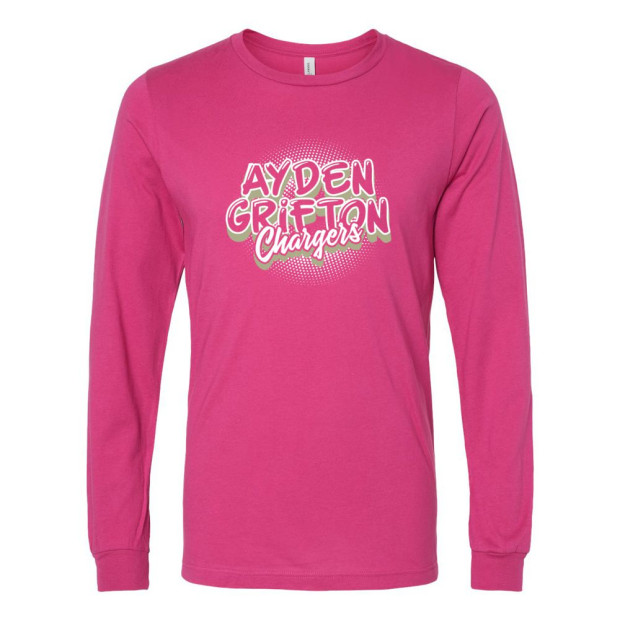Ayden-Grifton HS | Halftone Design Logo | Long-Sleeve Tee