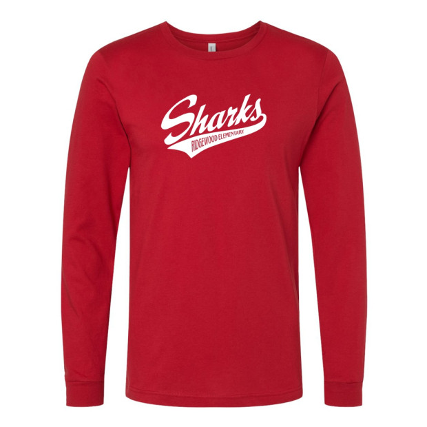 Ridgewood Elementary School | Script Logo | Long-Sleeve Tee Ridgewood Elementary School | Script Logo | Long-Sleeve Tee