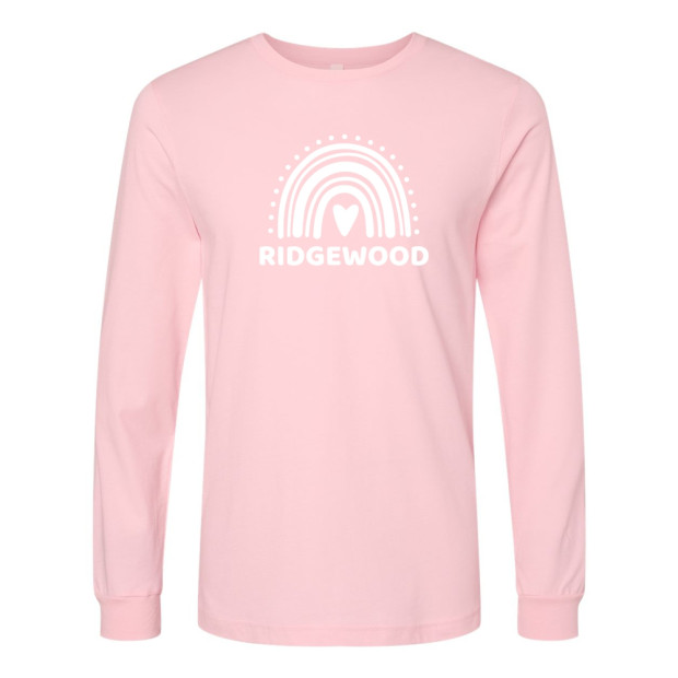 Ridgewood Elementary School | Rainbow Logo | Long-Sleeve Tee