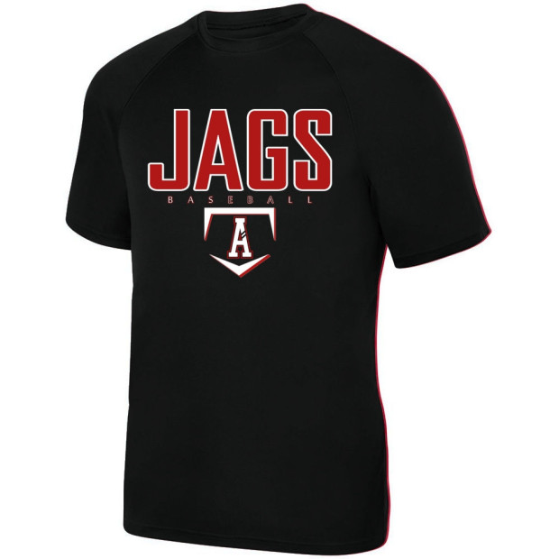 E B Aycock Baseball Short-Sleeve Performance Tee | Jags Logo | Multiple Colors