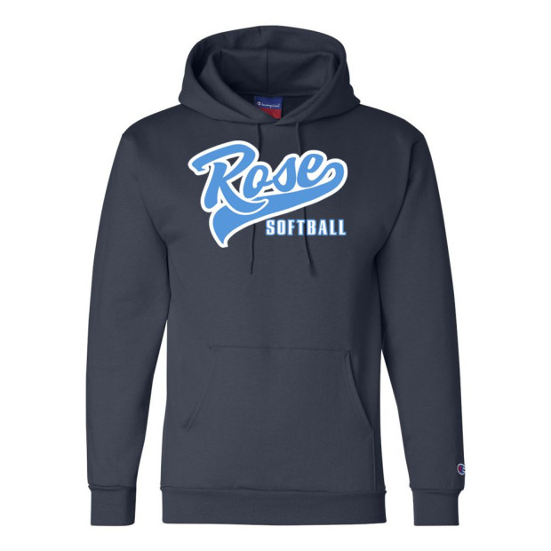 JH Rose Softball | Champion Powerblend® Hooded Sweatshirt JH Rose Softball | Champion Powerblend® Hooded Sweatshirt