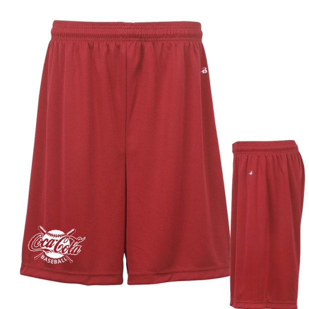 Coke Performance Shorts | Red Coke Performance Shorts | Red