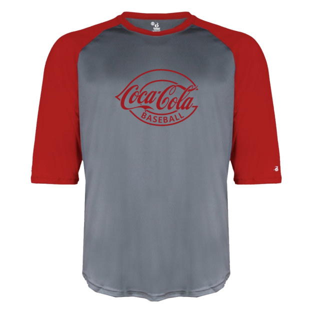 Coke Raglan Performance Tee | Arch Logo Coke Raglan Performance Tee | Arch Logo