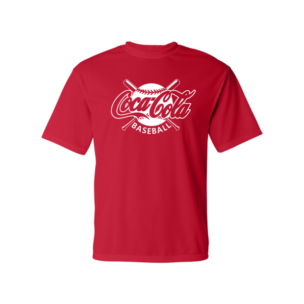 Coke Baseball | Crossed Bats | Basic Performance Tee