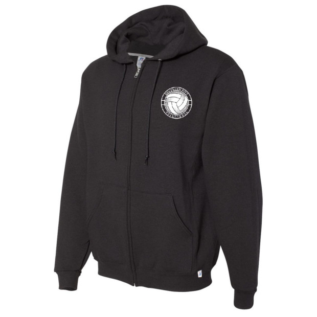 Southern Pitt Volleyball Cotton Full-Zip Sweatshirt Southern Pitt Volleyball Cotton Full-Zip Sweatshirt