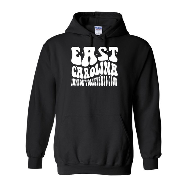ECJVC | Bubble Letter Logo | Cotton Hooded Sweatshirt ECJVC | Bubble Letter Logo | Cotton Hooded Sweatshirt