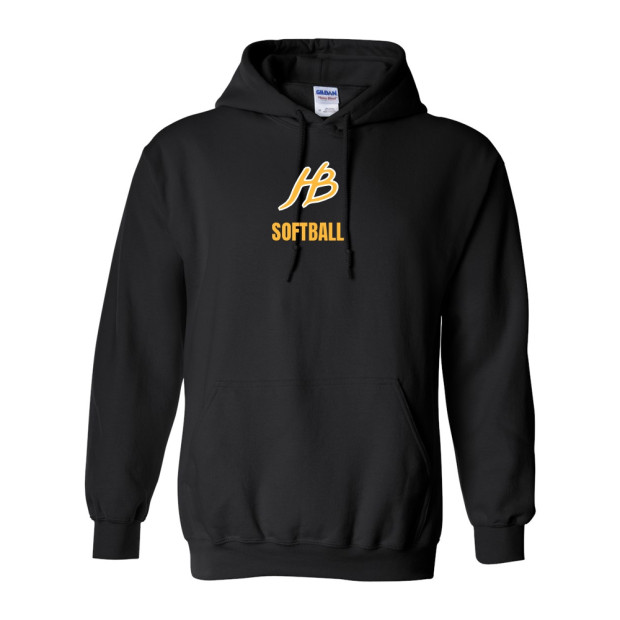 Heartbreakers Softball | Cotton Hooded Sweatshirt