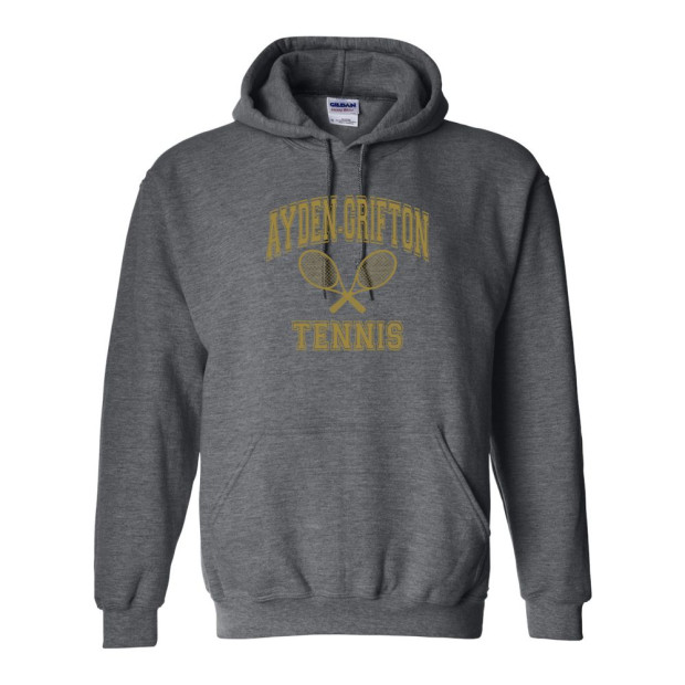 AGHS Tennis | Cotton Hooded Sweatshirt | Arch Logo