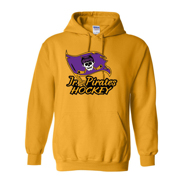 Jr. Pirates Hockey | Cotton Hooded Sweatshirt
