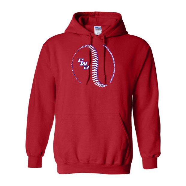 CWD | Stitching Logo | Cotton Hooded Sweatshirt