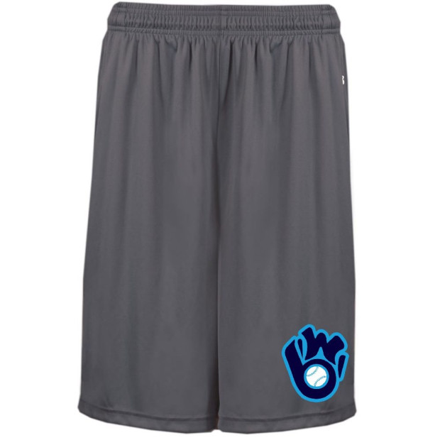 Brown & Wood Performance Shorts | Glove Logo | Multiple Colors