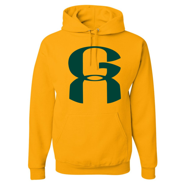 Greenville A's Hooded Sweatshirt | Multiple Colors | Large GA Logo