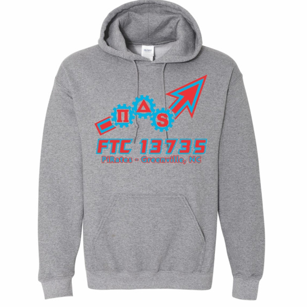 FTC 13735 Robotics Cotton Hooded Sweatshirt