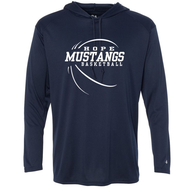 Hope Boys Basketball | Old School Logo | Hooded Performance T-Shirt Hope Boys Basketball | Old School Logo | Hooded Performance T-Shirt
