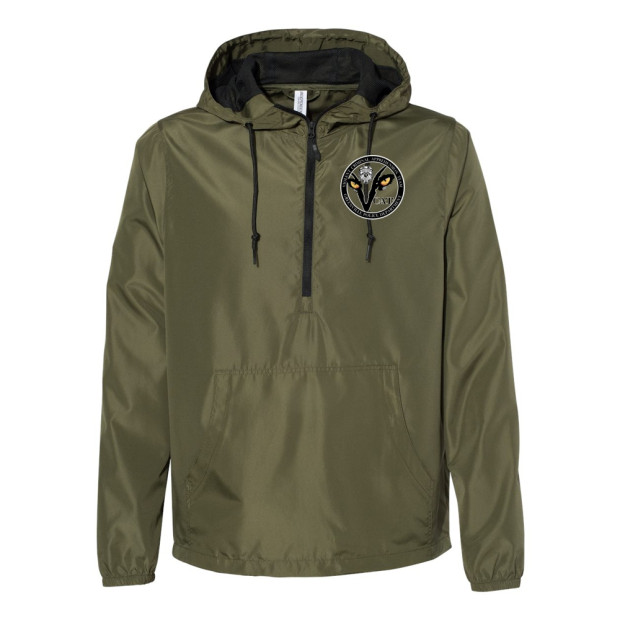 GPD | Violent Crime | Lightweight Quarter-Zip Windbreaker Pullover Jacket GPD | Violent Crime | Lightweight Quarter-Zip Windbreaker Pullover Jacket