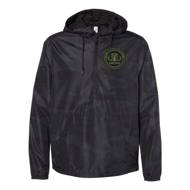 SBI | Bomb Squad | Lightweight Quarter-Zip Windbreaker Pullover Jacket SBI | Bomb Squad | Lightweight Quarter-Zip Windbreaker Pullover Jacket