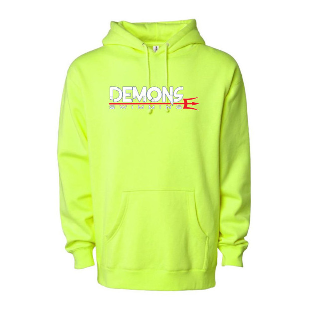Darnestown Swim Team | Word Log Logo | Cotton Hoodie