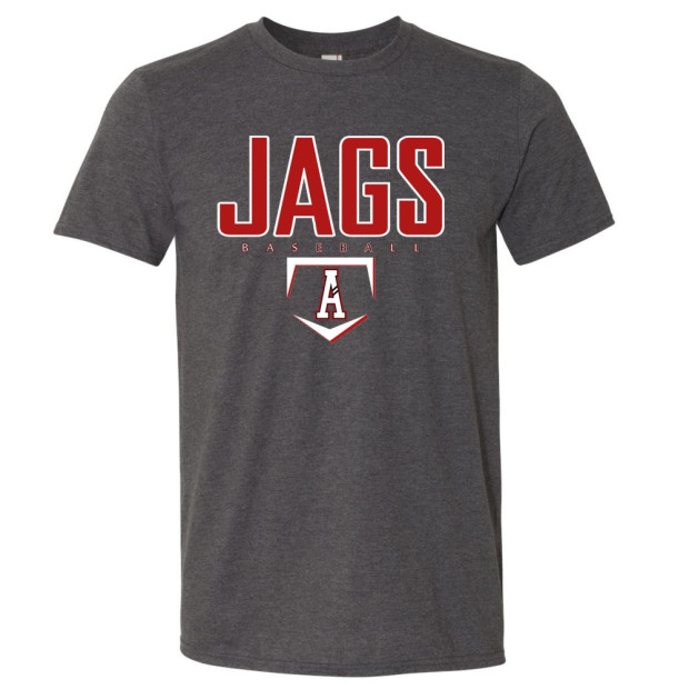E B Aycock Baseball Cotton Tee | Jags Logo | Multiple Colors