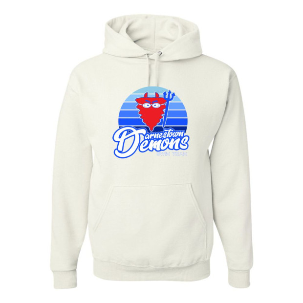 Darnestown Swim Team | Sunset Logo | Cotton Hoodie