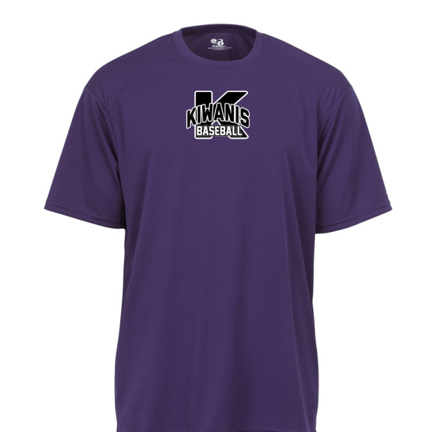 Kiwanis Basic Performance Tee | Small Logo Center