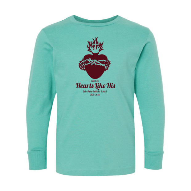 2025-2026 Saint Peter Catholic School | 100% of Proceeds Benefit SPCS | Long-Sleeve Cotton Tee