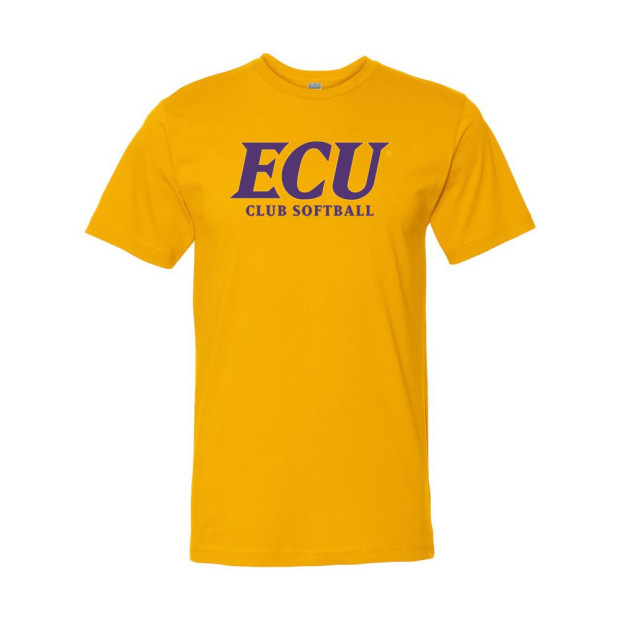 ECU Club Softball | Slant Logo | Multiple Colors ECU Club Softball | Slant Logo | Multiple Colors