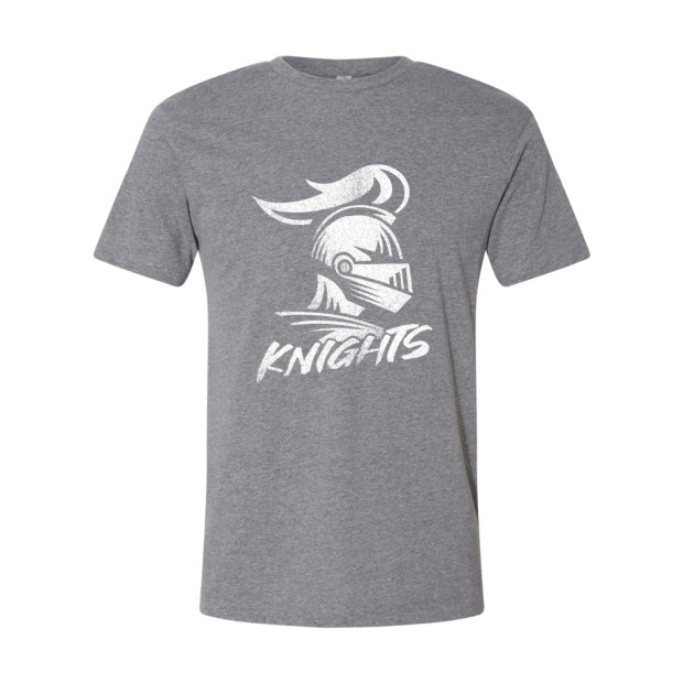 Ayden Middle | Distressed Knights Logo | Cotton T-Shirt | Multiple Colors