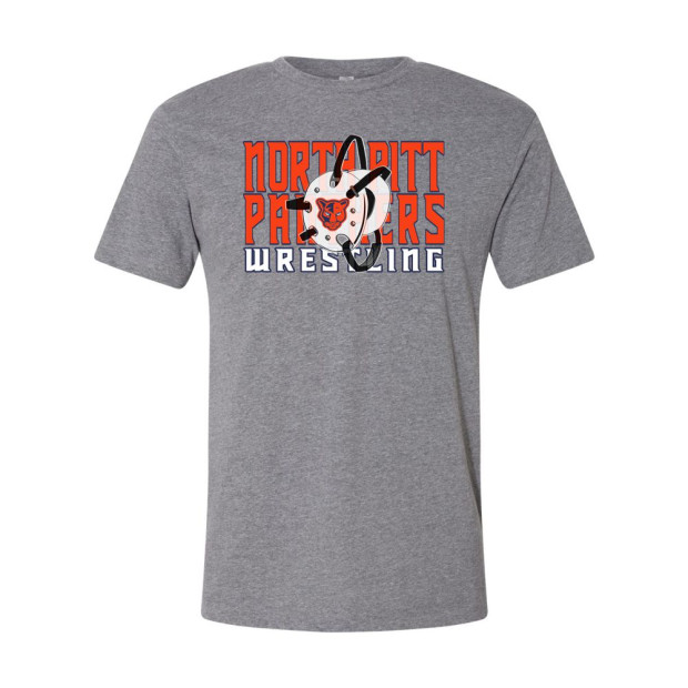 North Pitt Wrestling | Short-Sleeve Cotton Tee North Pitt Wrestling | Short-Sleeve Cotton Tee
