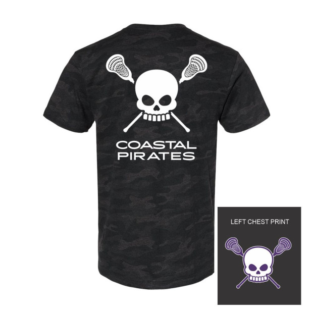 Coastal Pirates Lacrosse | Cotton Tee